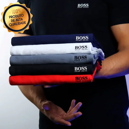 KIT 5 CAMISETAS HUGO BOSS + PERFUME ACQUA DIO GIO